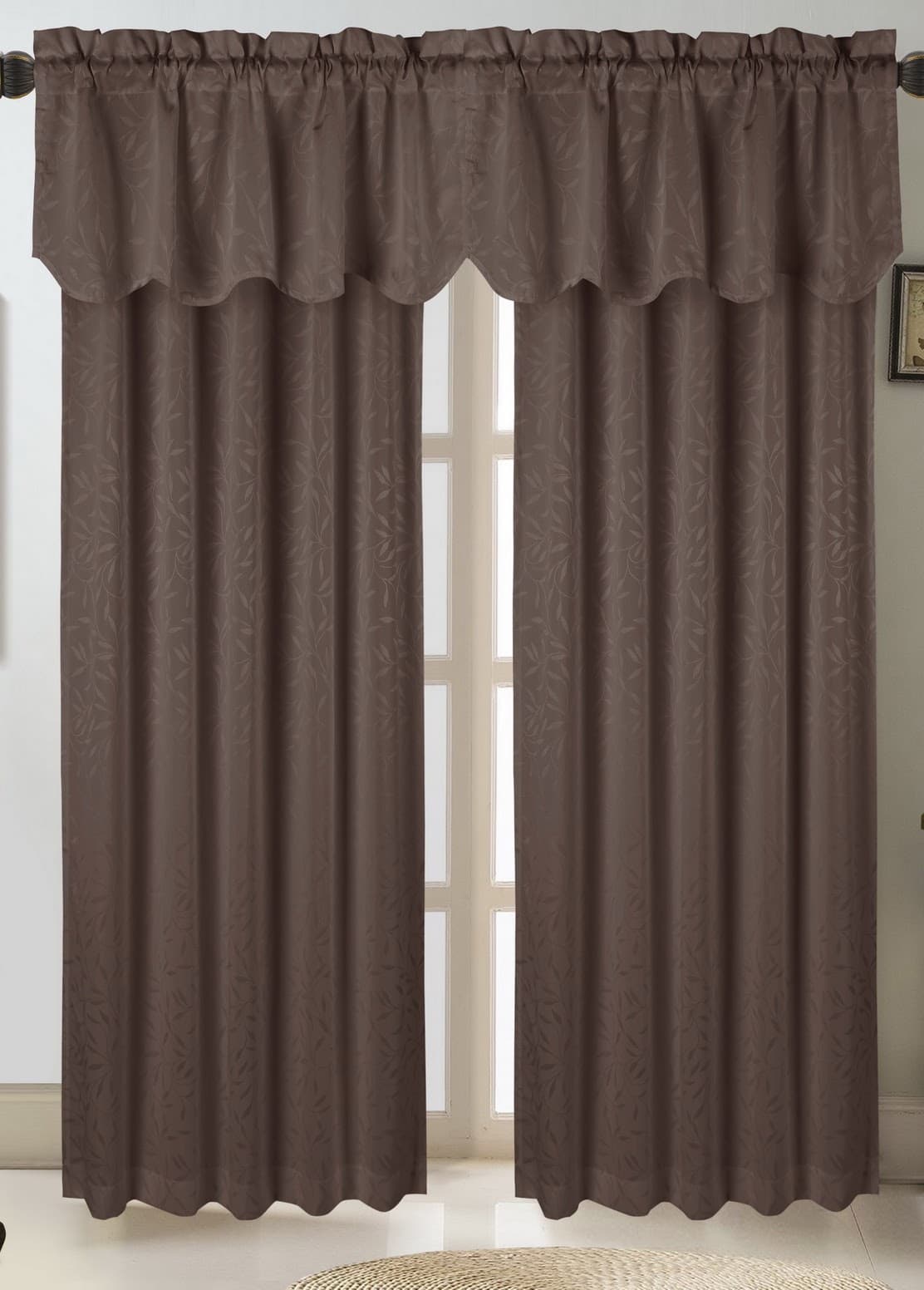 Fabric Jacquard Window Curtain - Whitefield - Standard