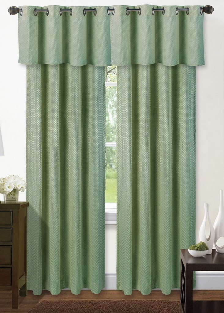 Fabric Jacquard Window Curtain - Hamden - Standard